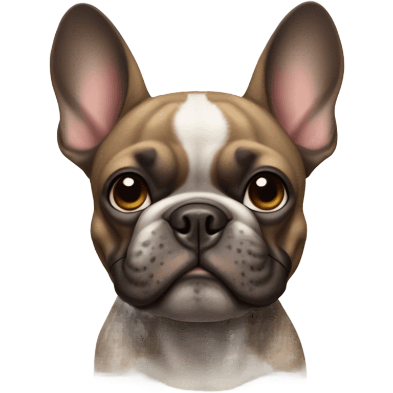 French bulldog emoji