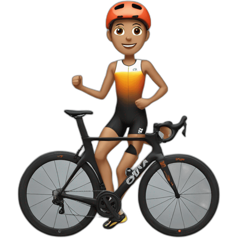 triathlete emoji