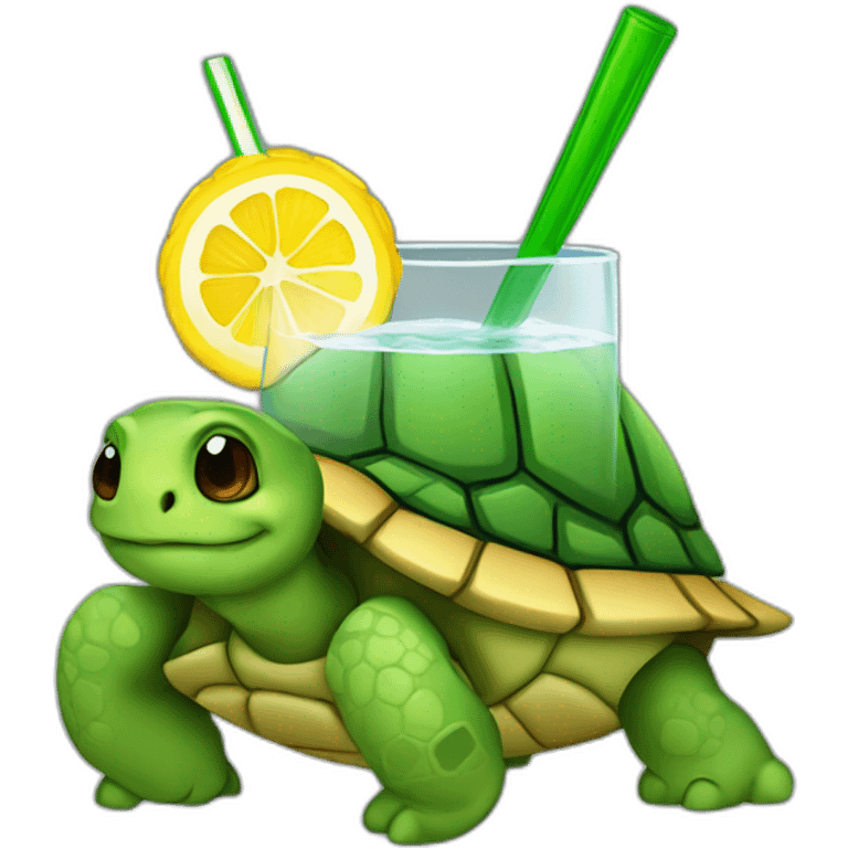 Tortule drink vodka emoji