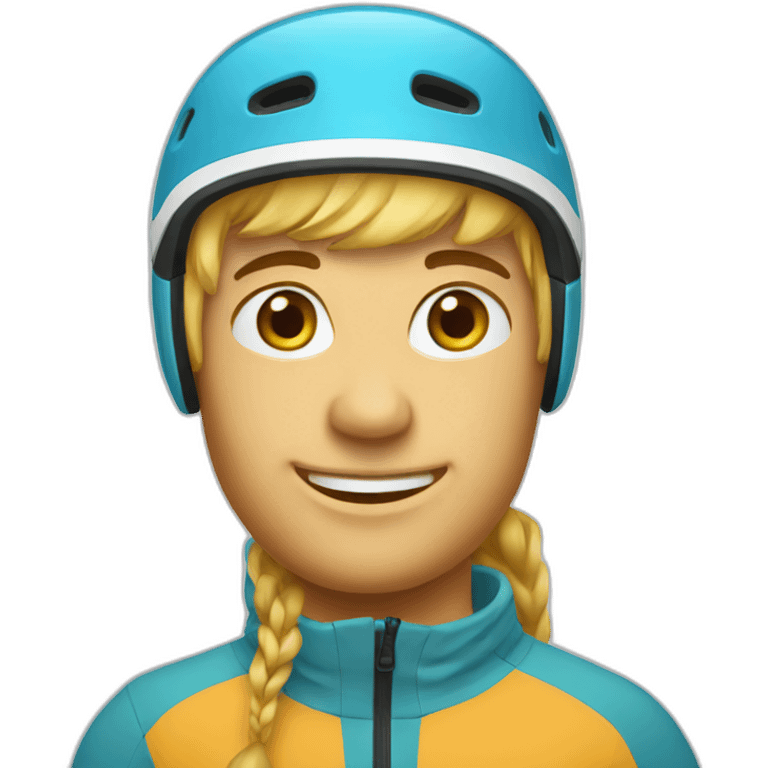 cross-country ski emoji