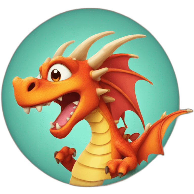 dragon cute Sicily emoji