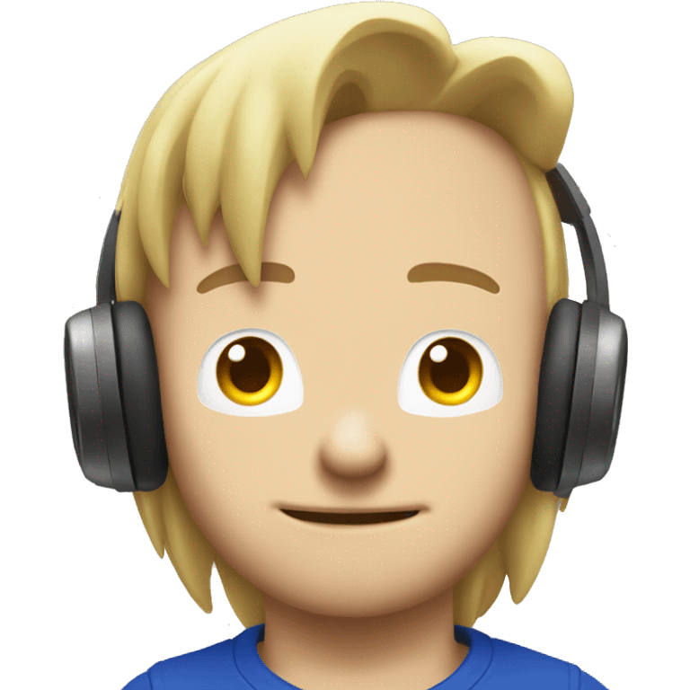 Sonic con audifonos emoji