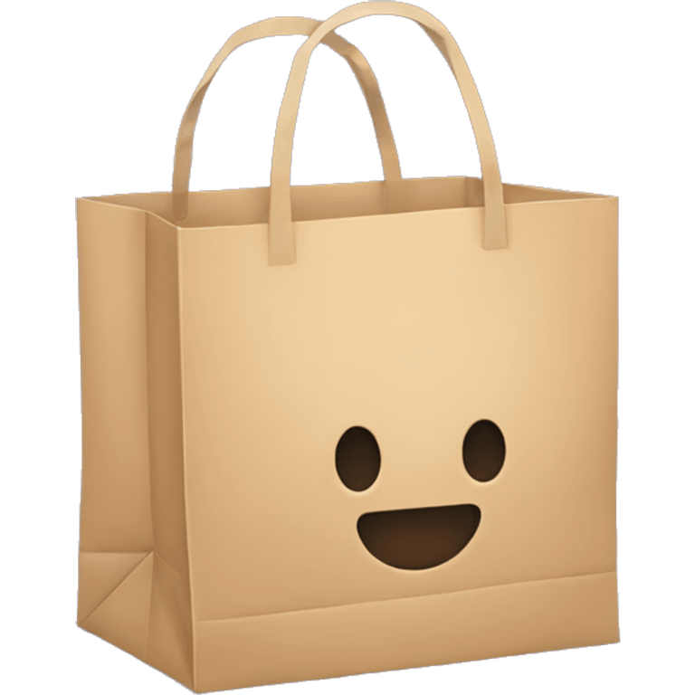 Shopping bag emoji