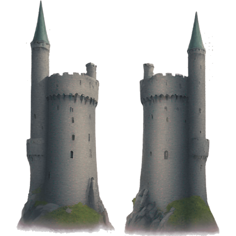 two towers emoji