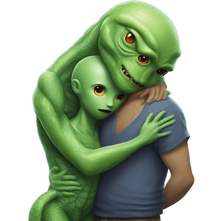 https://www.emojis.com/emoji/man-2JXaa2N7QE9  hugs and kissing https://www.emojis.com/emoji/a-reptilian-alien-white-woman-full-body-vGduQjTCYFz emoji