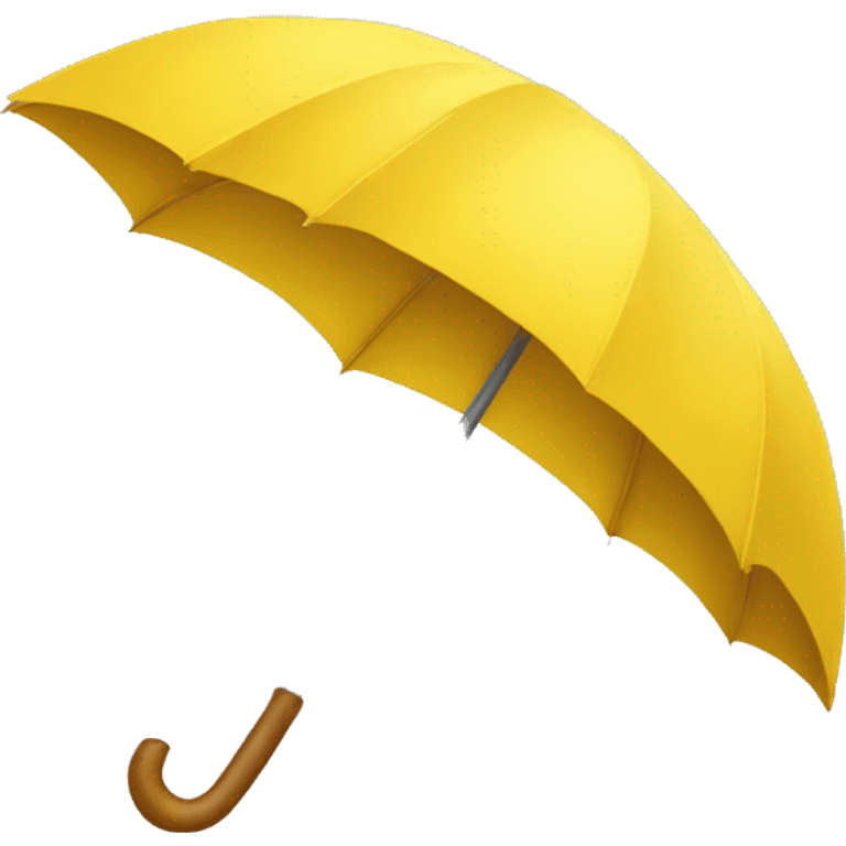 Yellow umbrella emoji