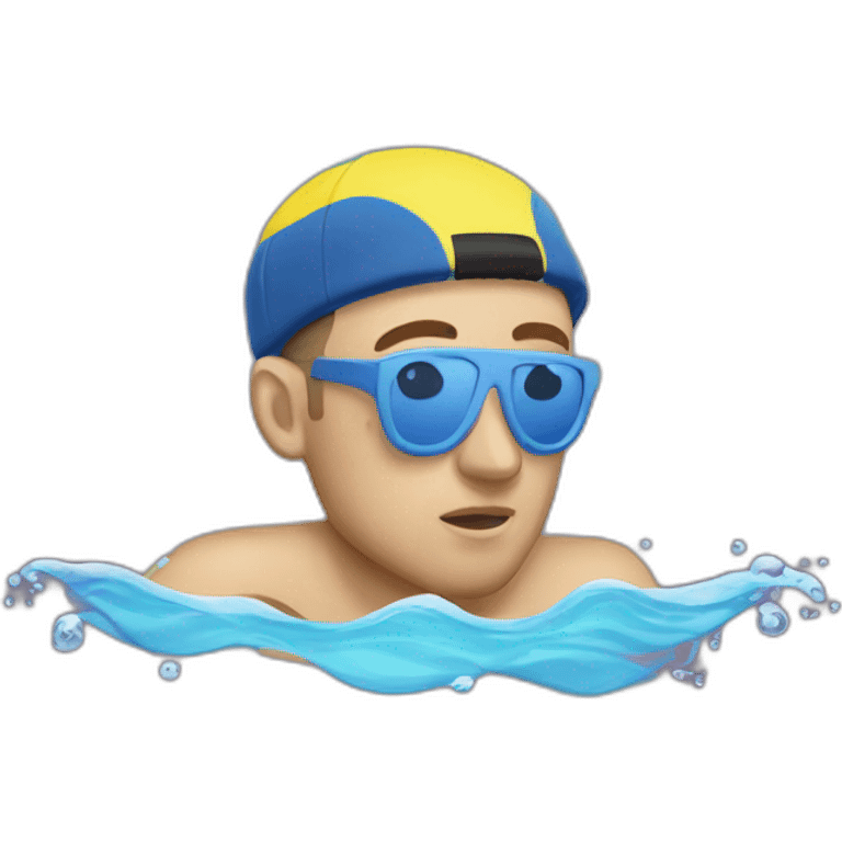 Mac Miller Swimming  emoji