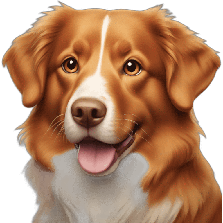 nova scotia duck tolling retriever emoji