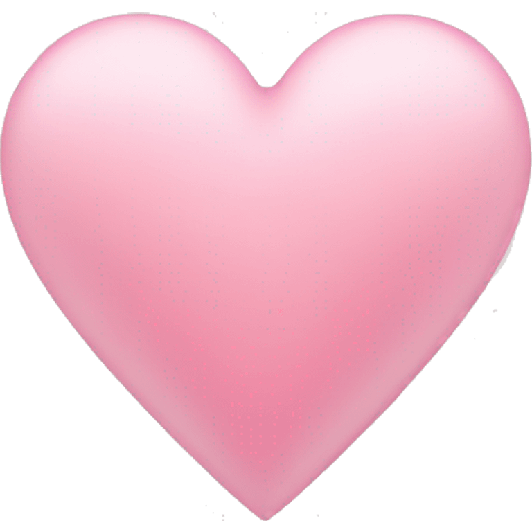 light pink heart emoji