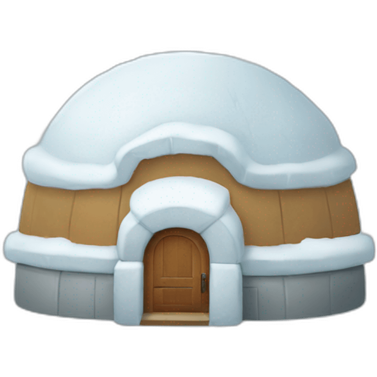 igloo raised hands emoji