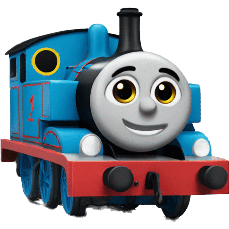 thomas the tank frowning emoji