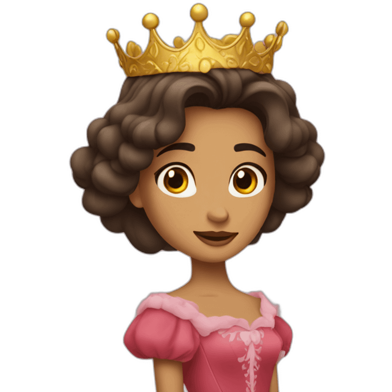 Princesa valiente emoji