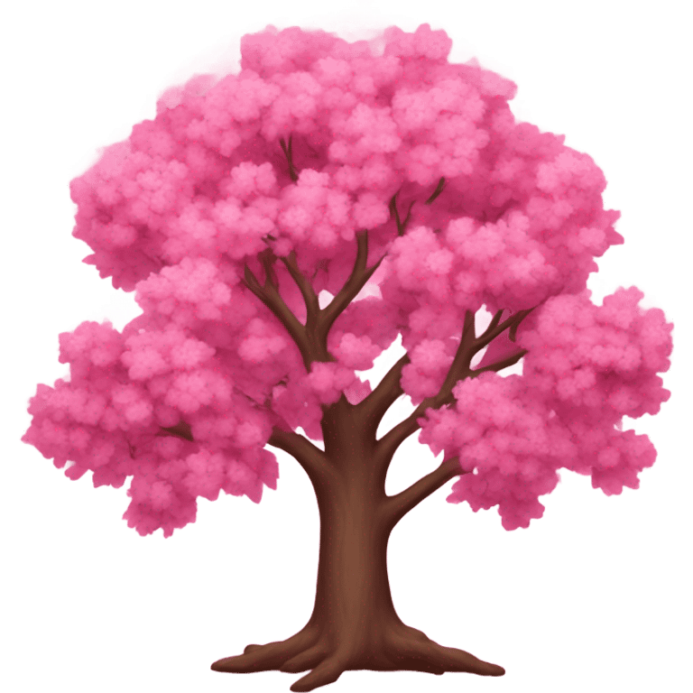 Pink Moon Tree emoji