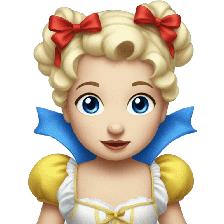 Baby Blue Eyes Disney Snow White emoji