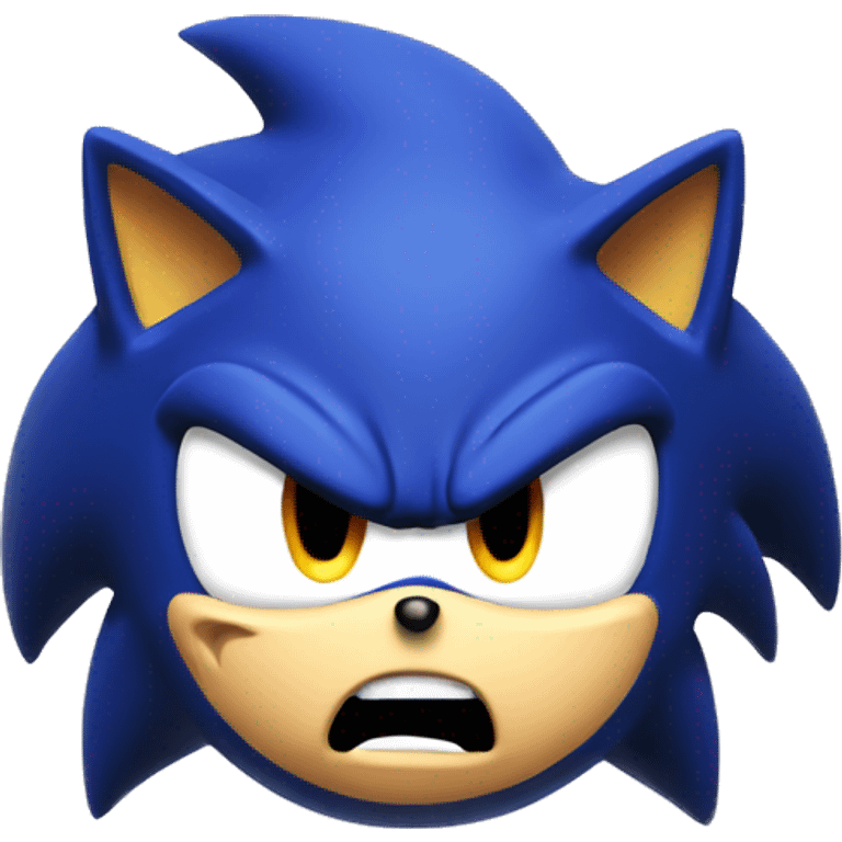 shadow sonic angry emoji