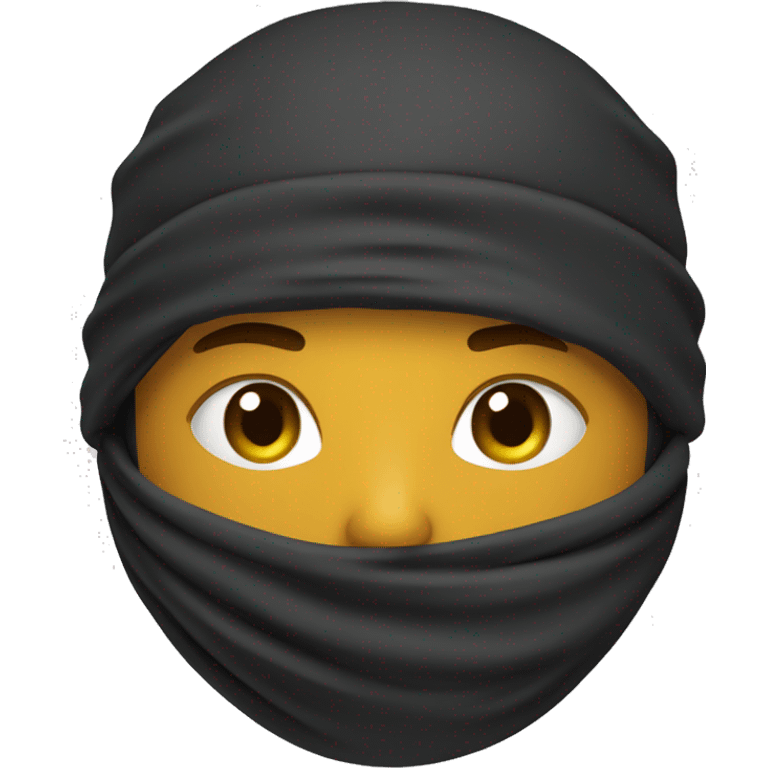 ninja con dinero emoji