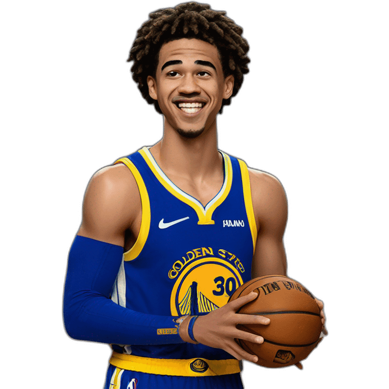 jordan poole at golden states warriors emoji