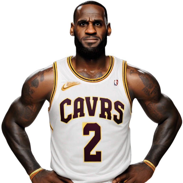 lebron james abs emoji