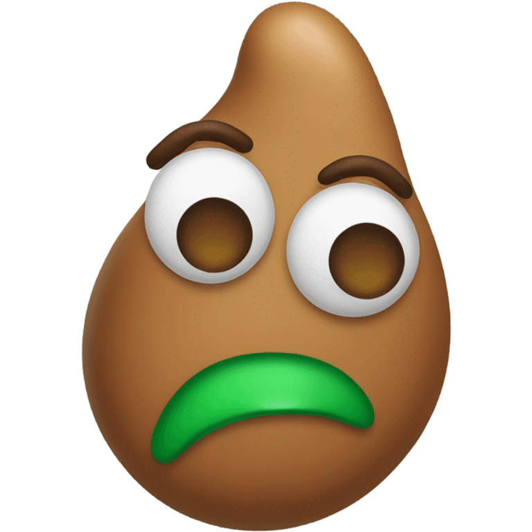 Poop emoji sick emoji