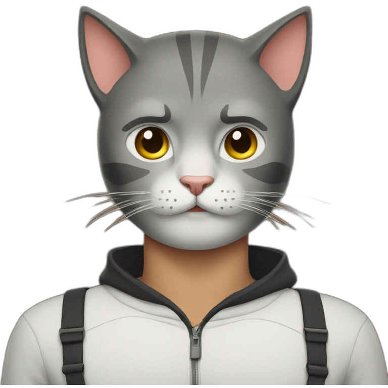 cat man emoji