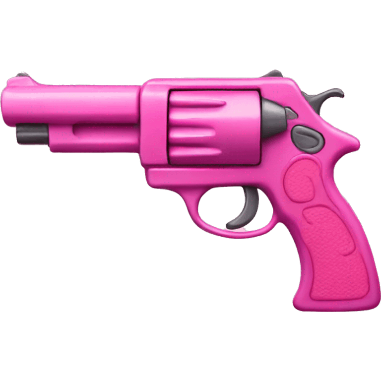 pink gun emoji