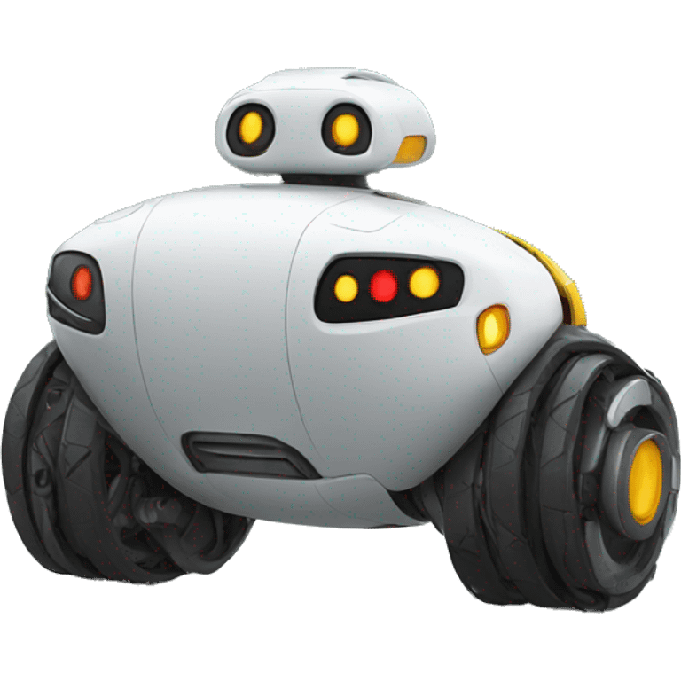 robot on wheels emoji