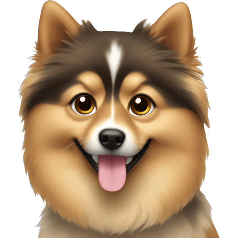 Spitz breed emoji