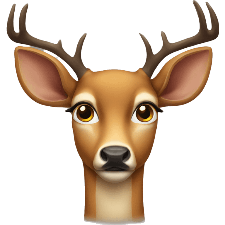 one eye deer emoji