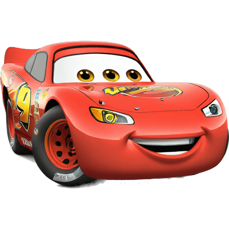 upset lightning McQueen emoji