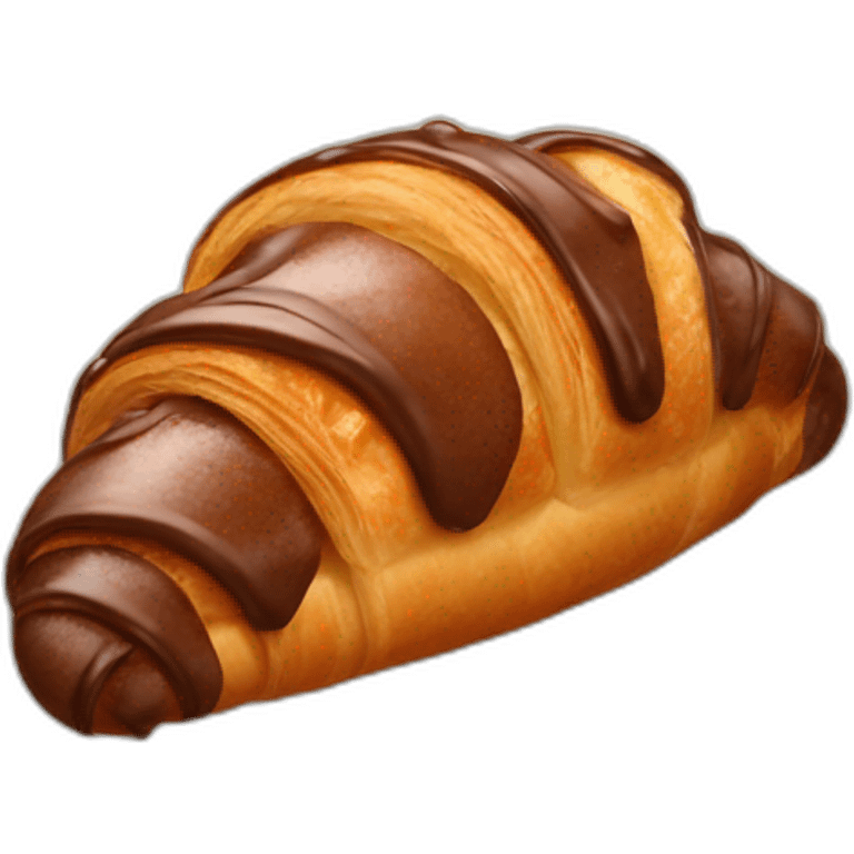 Chocolate croissant  emoji