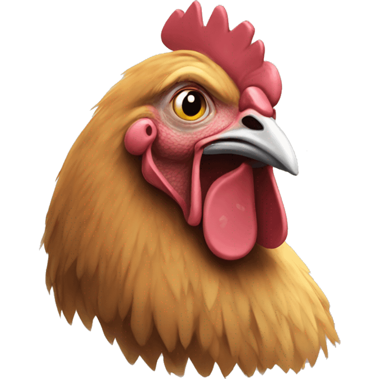 mujr gallina  emoji