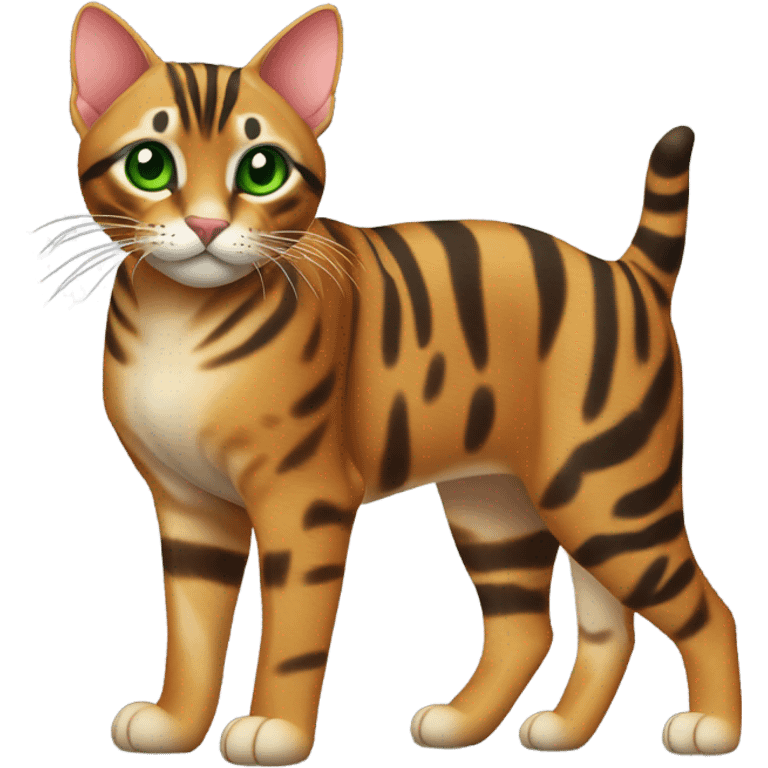 Chat bengal emoji