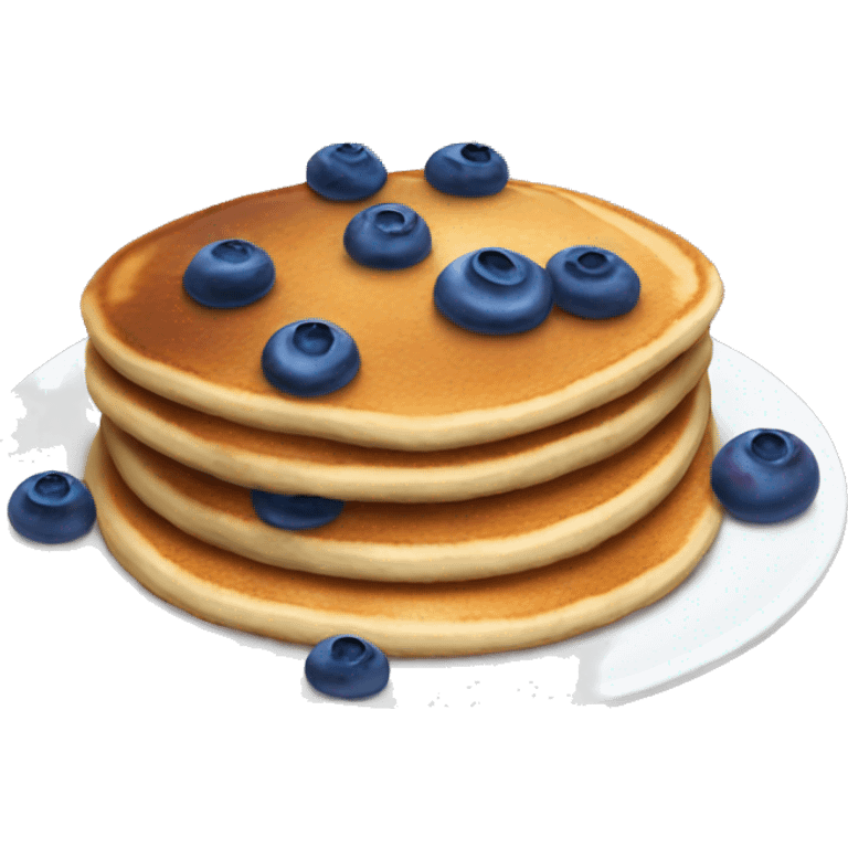 Blueberry pancakes  emoji