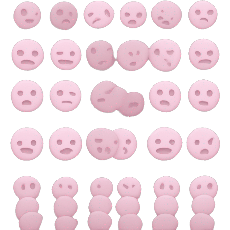 pastel pink circ emoji