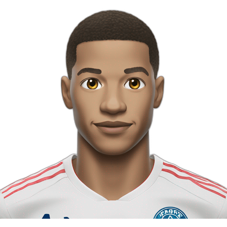 Mbappé but emoji