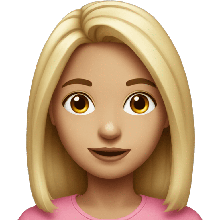 realistic portrait of girl emoji