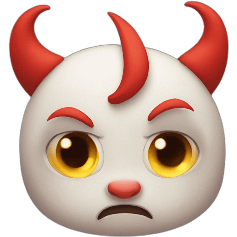 Sad Devil cuteness  emoji