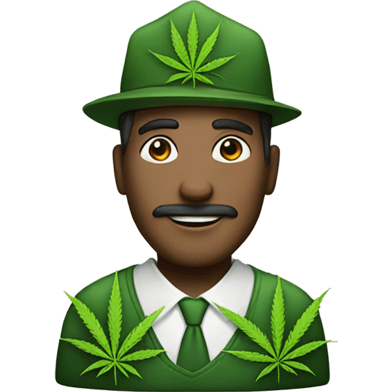 Cannabis grower emoji