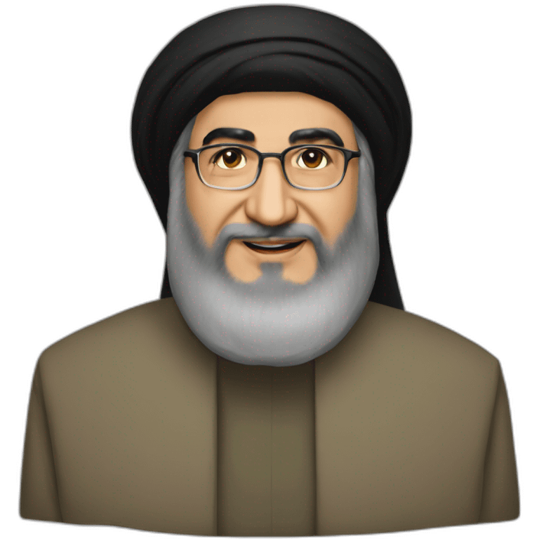 Hasan Nasrallah one emoji emoji