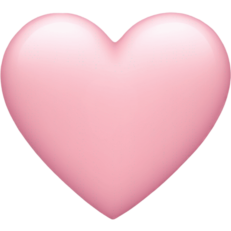 baby pink heart  emoji