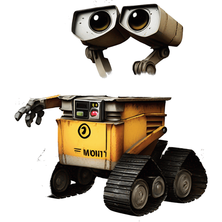 Wall e dricing car emoji