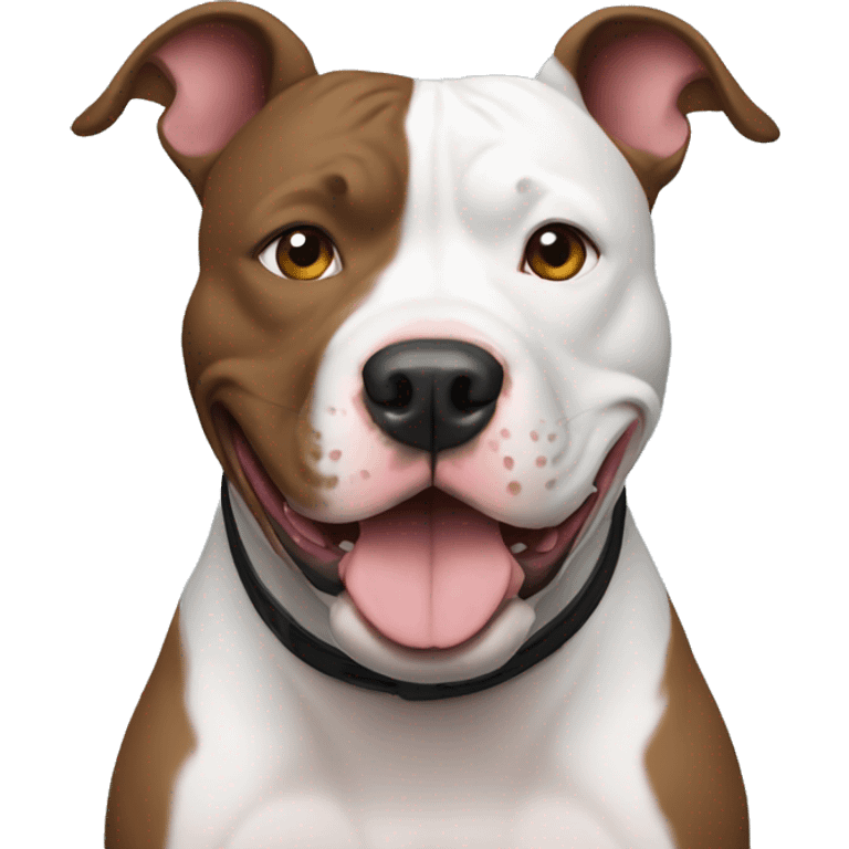 Un pitbull  emoji