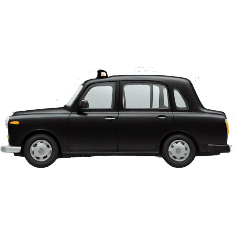 black cab side emoji