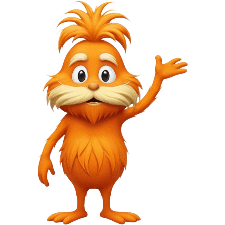 The Lorax from Dr Seuss  emoji