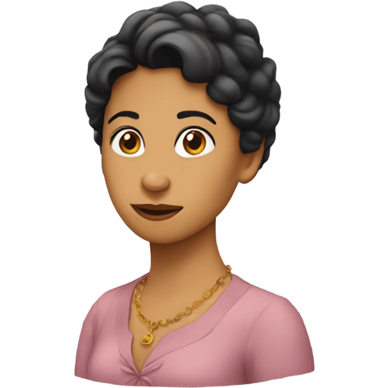 Fresita rosita emoji