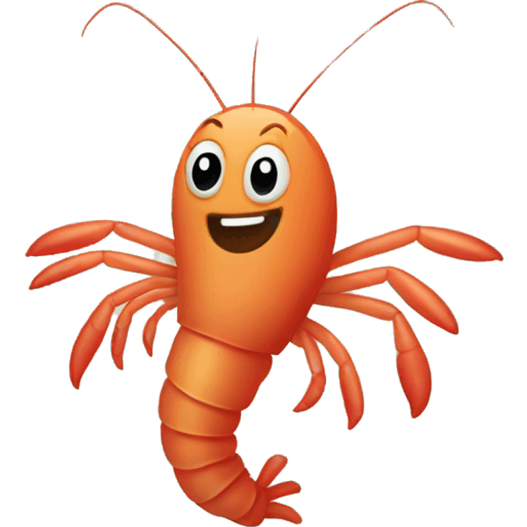 dancing shrimp emoji