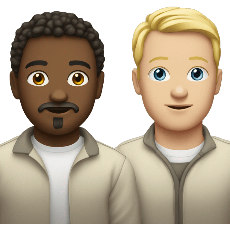 tag team of 3 white people emoji