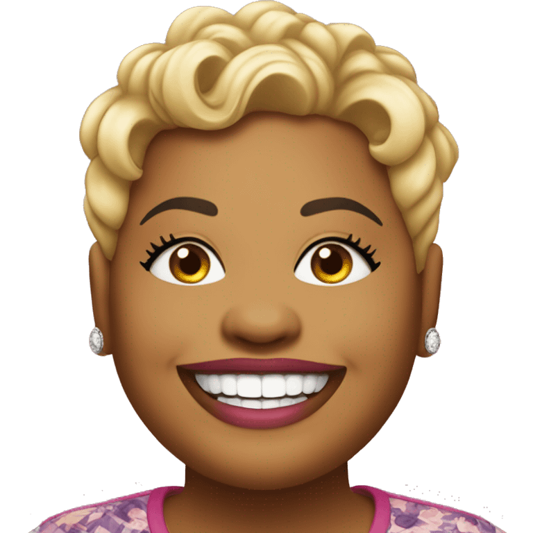 tamela mann smiling  emoji