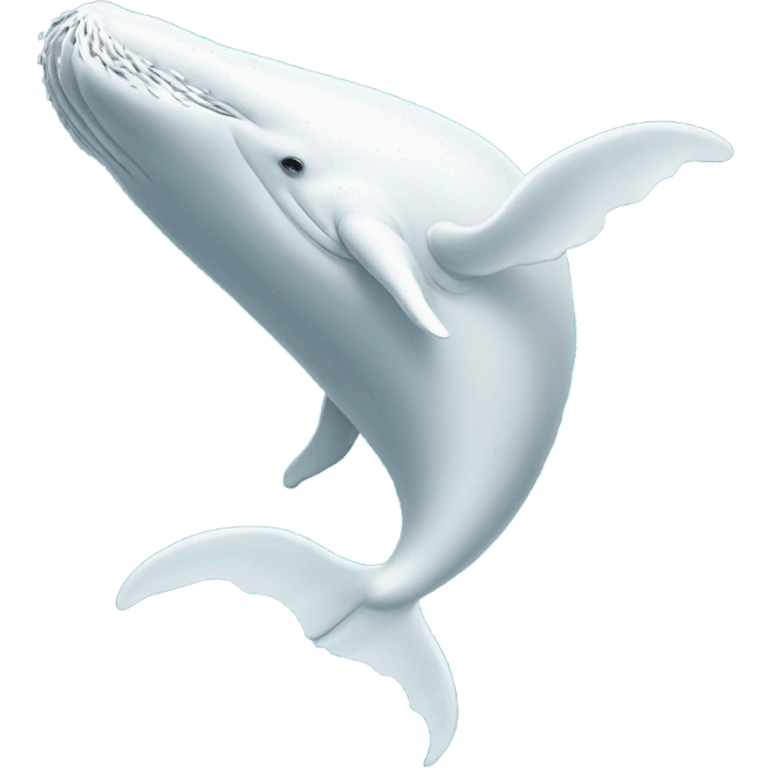 white whale , underside emoji