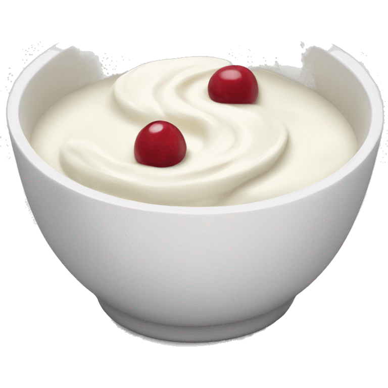 yogurt bowl emoji